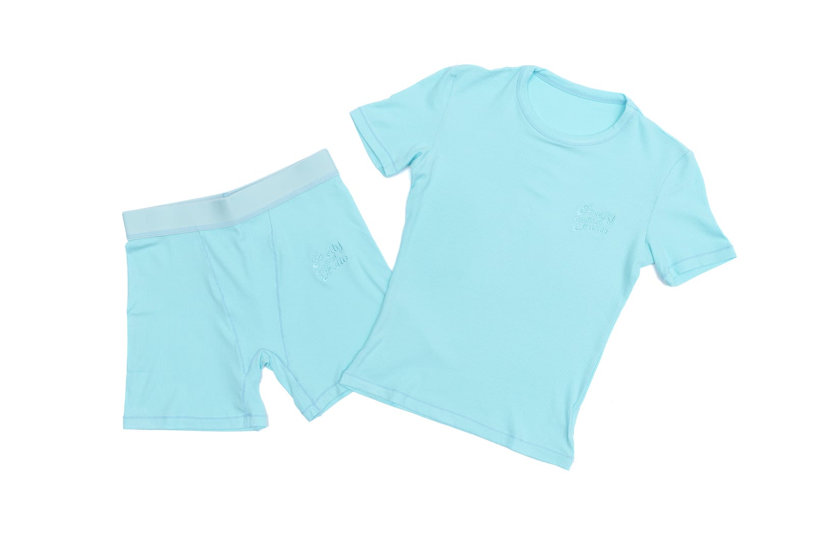 P&G LOUNGE SHORTS SET (RASPBERRY)