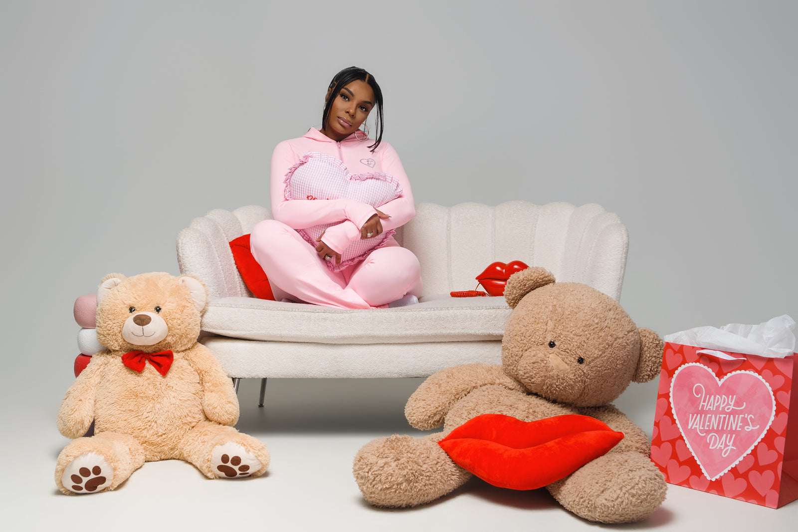 PINK PLEASE RHINESTONE SET