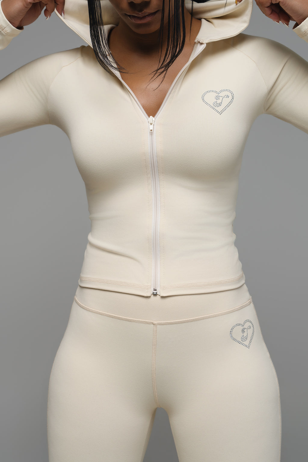 I'M BEIGE-ING YOU RHINESTONE SET