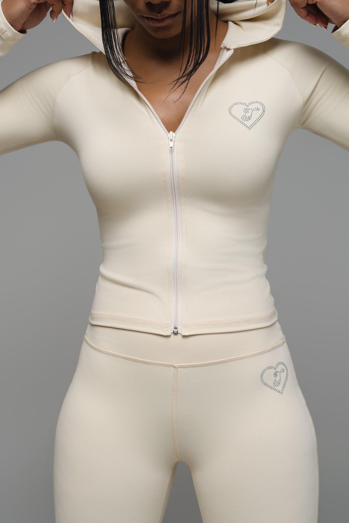 I'M BEIGE-ING YOU RHINESTONE SET