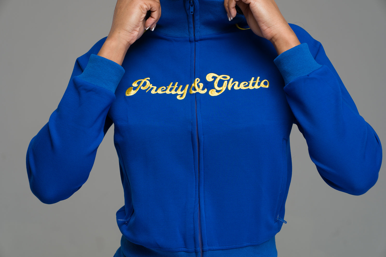 P&G TRACKSUIT ROYAL/YELLOW