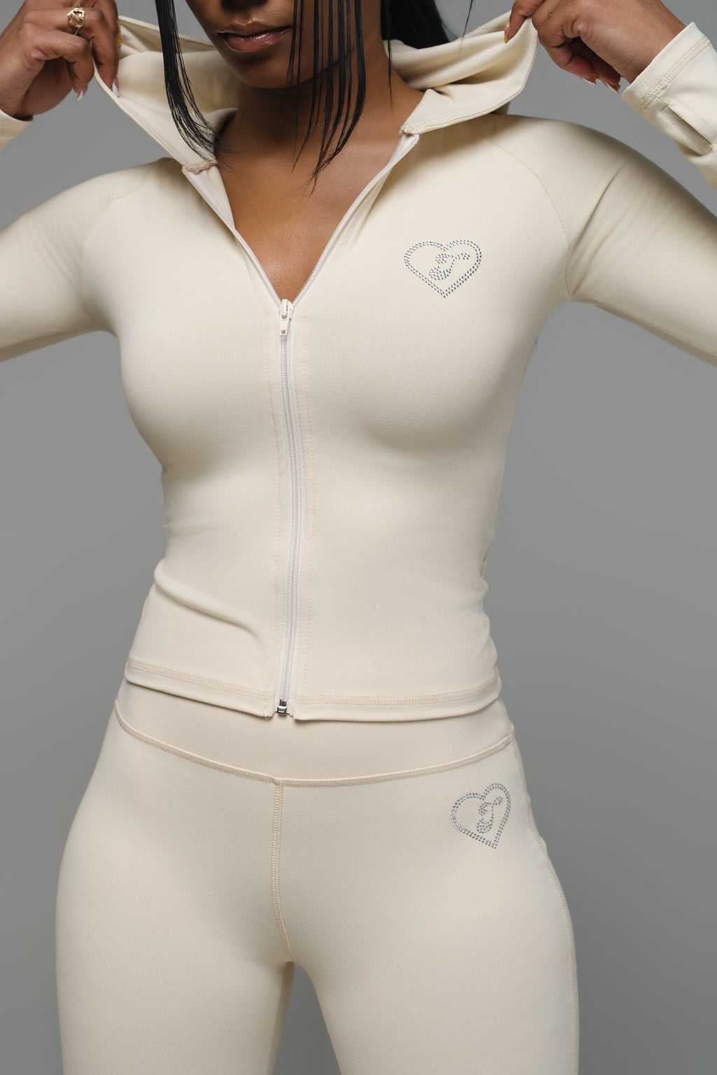 I'M BEIGE-ING YOU RHINESTONE SET