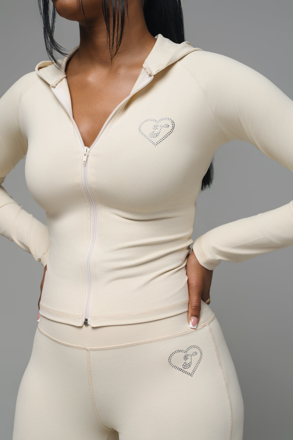 I'M BEIGE-ING YOU RHINESTONE SET