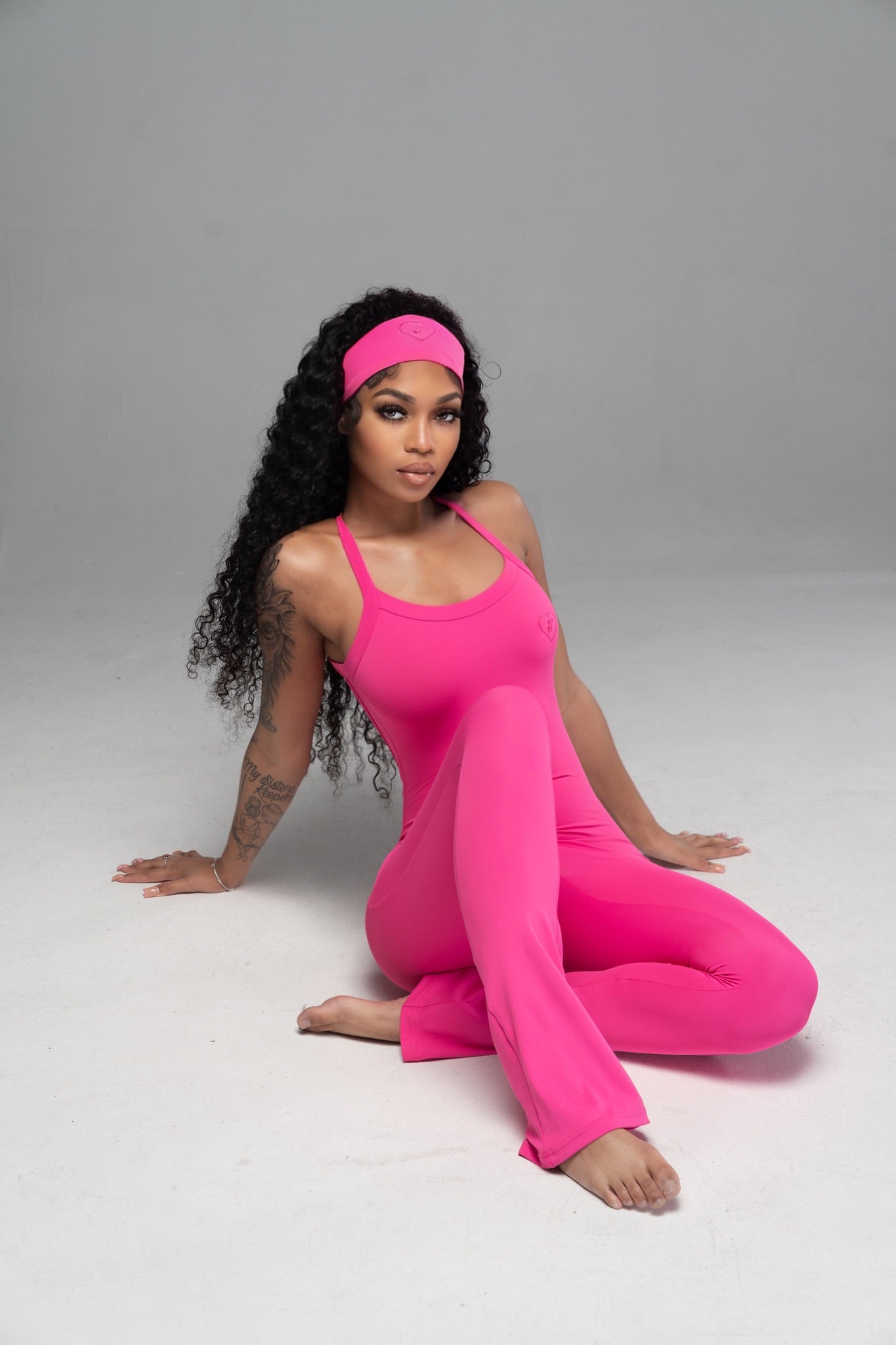 FLARE JUMPER SET (PINK)